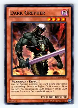 Yugioh Dark Grepher LCYW-EN208 Common - NM 💎 - Image 1