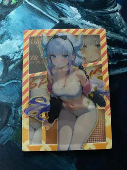 Kanna Kamui Waifu Card - Dragon Maid ZR04 - Rare Goddess Story Anime Collectible - Image 1