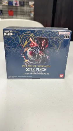 One Piece TCG - OP-03 Pillars of Strength English Booster Box - New & SEALED 810059780514 - Image 1