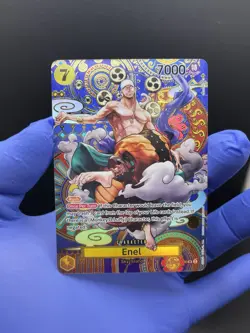 Enel OP05-100 SP SR - One Piece TCG - PACK FRESH TO SLEEVE - ✨MINT✨ - Image 1