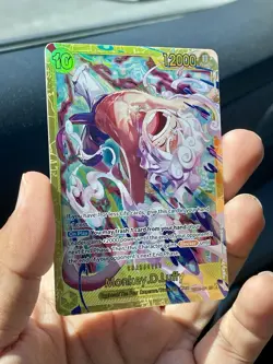 One Piece TCG GOLD SEC Monkey D Luffy Adventure On Kami’s Island EB04-061 OP15 - Image 4