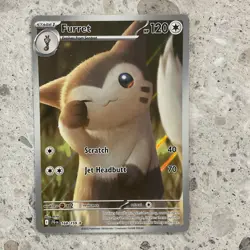 Furret 168/159 - Illustration Rare IR - Journey Together - Pokemon Card - NM/M - Image 1