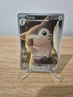 Furret 168/159 Illustration Rare Journey Together Pokemon Card - Image 1