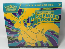 Pokemon TCG Mega Evolution Ascended Heroes ETB Elite Trainer Box New Sealed - Image 1