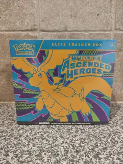Pokemon TCG Mega Evolution Ascended Heroes Elite Trainer Box ETB - NEW & SEALED - Image 1