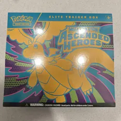 Pokemon TCG: Mega Evolution Ascended Heroes Elite Trainer Box New Sealed - Image 1