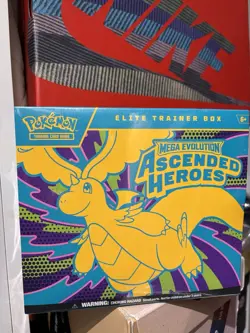 Pokemon TCG Mega Evolution Ascended Heroes Elite Trainer Box New & Sealed - Image 1