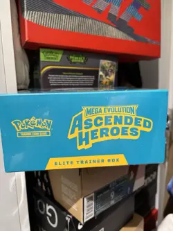 Pokemon TCG Mega Evolution Ascended Heroes Elite Trainer Box New & Sealed - Image 3