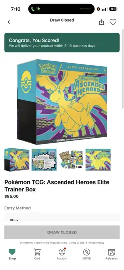 Pokemon Mega Evolution Ascended Heroes Elite Trainer Box ETB - New/Sealed - Image 1