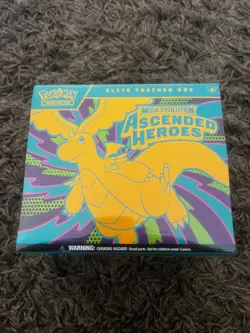 Pokemon TCG Mega Evolution Ascended Heroes Elite Trainer Box ETB – New & Sealed - Image 1