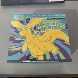 Pokemon TCG Mega Evolution Ascended Heroes Elite Trainer Box ETB – New & Sealed - Image 1