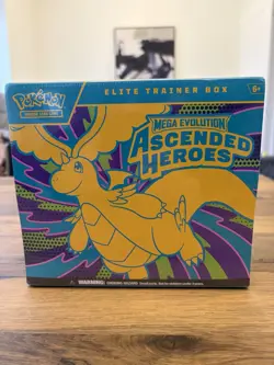 Pokemon TCG Mega Evolution Ascended Heroes Elite Trainer Box ETB – New & Sealed - Image 1