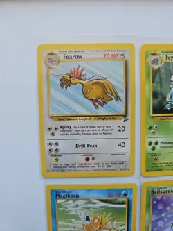 Pokemon TCG WOTC Vintage - Base Set 2 - 6 Card Lot - Fearow, Ivysaur, Magikarp - Image 2