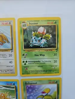 Pokemon TCG WOTC Vintage - Base Set 2 - 6 Card Lot - Fearow, Ivysaur, Magikarp - Image 3