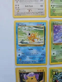 Pokemon TCG WOTC Vintage - Base Set 2 - 6 Card Lot - Fearow, Ivysaur, Magikarp - Image 4