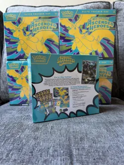 Pokemon TCG Mega Evolution Ascended Heroes ETB Elite Trainer Box Sealed New - Image 3