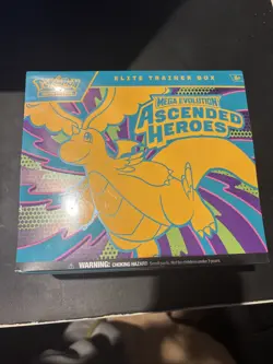 Pokemon TCG Mega Evolution Ascended Heroes Elite Trainer Box ETB New Sealed - Image 1