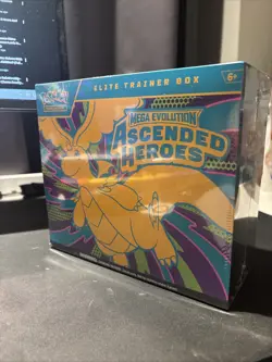 Pokemon TCG Mega Evolution Ascended Heroes Elite Trainer Box ETB New Sealed - Image 2