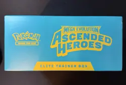 Pokemon TCG Mega Evolution Ascended Heroes ETB Elite Trainer Box Sealed New - Image 2