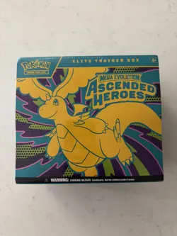 Pokemon TCG Mega Evolution Ascended Heroes Elite Trainer Box ETB – NEW & SEALED - Image 1