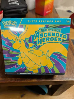 Pokemon TCG Mega Evolution Ascended Heroes Elite Trainer Box - Brand New Sealed - Image 1