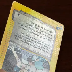 Pokemon Nurse 145/165 Reverse Holo Uncommon Expedition Pokemon Card DMG - Image 5