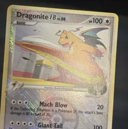 2009 POKEMON LEAGUE & CHAMPIONSHIP CARDS PROMO DRAGONITE FB 056/147 REVERSE HOLO - Image 4