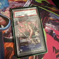 PSA 10 GEM MINT One Piece Card Card Roronoa Zoro Flagship Promo ST21-014 Japan - Image 1