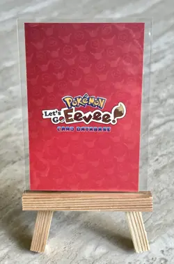 Eevee Gengar Poncho - Pokemon Lets Go Eevee Card Database (Gold Holo Stars) - Image 2