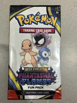 POKEMON MEGA EVOLUTION Phantasmal Flames Fun Pack Sealed Random Cards Free Ship - Image 1