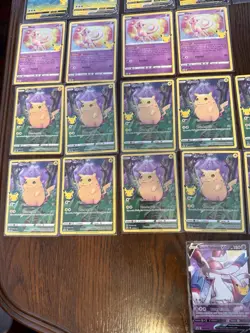 Pokemon TCG 25th Celebrations Singles Lot of 51 Cards Mint - Near Mint - Image 1
