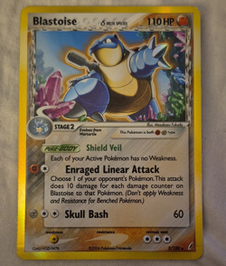 Blastoise Delta Species Holo Rare 2/100 Pokemon Card - Image 1