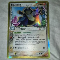 Blastoise Delta Species Holo Rare 2/100 Pokemon Card - Image 2