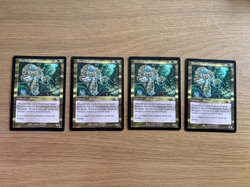 4 Anurid Brushhopper playset / MTG Judgment / LP Condition - Image 2