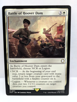 Battle of Hoover Dam - Fallout - Rare - Enchantment - Regular - PIP 0011 - Image 1