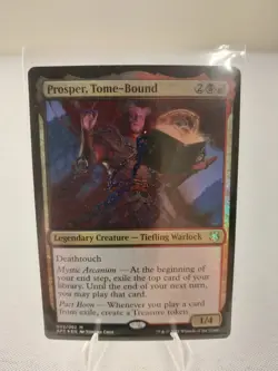 MTG Magic the Gathering Prosper Tome Bound (foil) Commander: AFC (#2) NM - Image 1