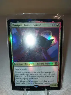 MTG Magic the Gathering Prosper Tome Bound (foil) Commander: AFC (#2) NM - Image 2