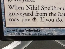 Nihil Spellbomb Commander 2013 Regular - Image 2