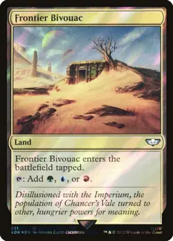 Frontier Bivouac - 281* - NM - Warhammer 40,000 (40k) - Surgefoil - MTG - Image 1