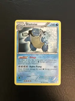 Blastoise 31/149 Pokemon Card TCG Regular Boundaries Crossed Lightly Played - Image 1