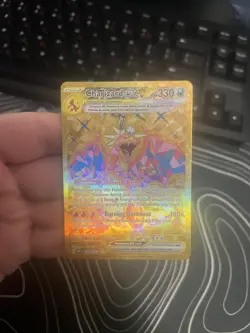 Charizard ex 228/197 Hyper Rare Obsidian Flames Pokemon NM Gold 228/197 - Image 1