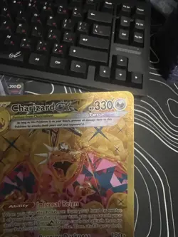Charizard ex 228/197 Hyper Rare Obsidian Flames Pokemon NM Gold 228/197 - Image 3