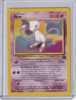 Mew Pokemon: Wizards of the Coast Black Star Promo 08/53 LP - Image 1