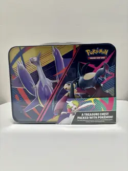 Pokemon TCG 2025 Fall Collector Chest Tin New/Sealed - Image 1