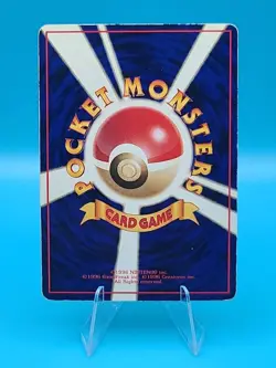 Pokemon Rhydon Vending Series 3 Green No. 112 Glossy 1998 Vintage Japanese MP - Image 2