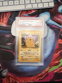 PSA 10 Gem Mint⚡1999 Pokemon Base Set Pikachu Yellow Cheeks - Image 1
