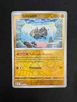 Pokemon Relicanth 084/162 Cronoforze Rara Reverse Holo ITA Carte Nintendo - Image 1