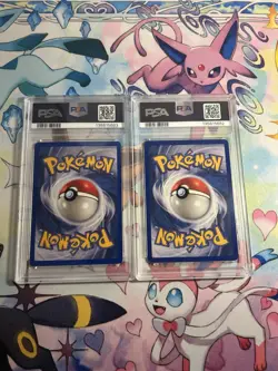 POKEMON NEO GENESIS & DESTINY 1ST EDITION #57 & #61 CYNDAQUIL PSA 8 - Image 4