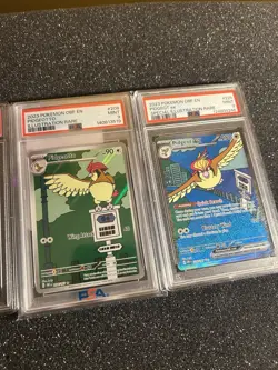 2023 POKEMON OBF EN PSA 9 Set - Pidgey, Pidgeotto, Pigeot ex - Image 3