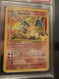 2021 Pokemon Celebrations Classic Collection Charizard 4/102 Holo PSA 9 Mint - Image 5